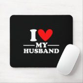 Ich Liebe mein Ehemann, ich höre mein Ehemann Mousepad (Mit Mouse)