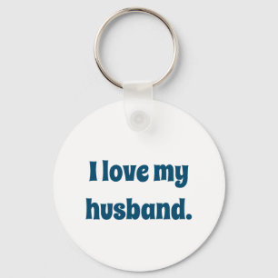 Ich Liebe mein Ehemann Schlüsselanhänger