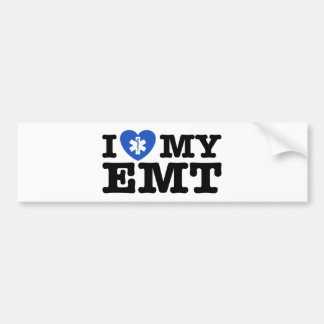 Ich Liebe mein EMT Autoaufkleber