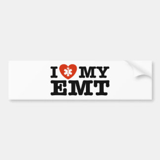 Ich Liebe mein EMT Autoaufkleber