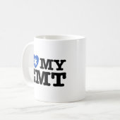 Ich Liebe mein EMT Kaffeetasse (Vorderseite Links)