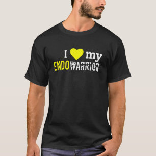 Ich Liebe mein Endo-Krieger-Endometriose-Bewusstse T-Shirt