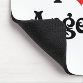 Ich Liebe mein Engel-Gesicht Mousepad (Ecke)