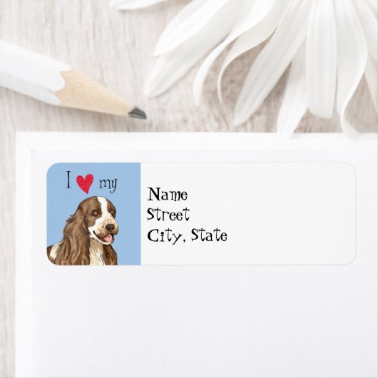 Ich Liebe mein Englisch Cocker Spanisch (Insitu)