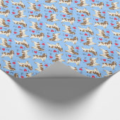 Ich Liebe mein Englisch Cocker Spanisch Geschenkpapier (Ecke)