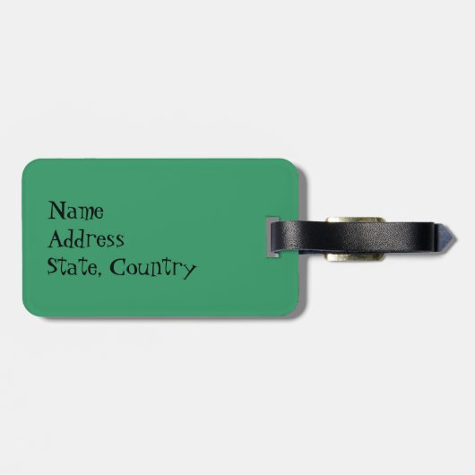 Ich Liebe mein Englisch Setter Gepäckanhänger (Rückseite horizontal)