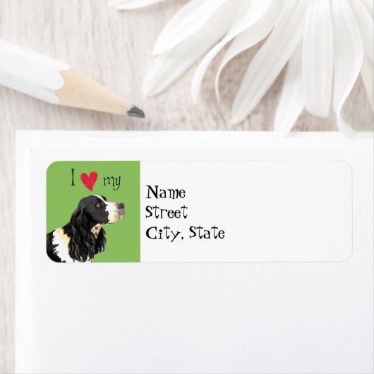 Ich Liebe mein Englisch Springer Spaniel (Insitu)