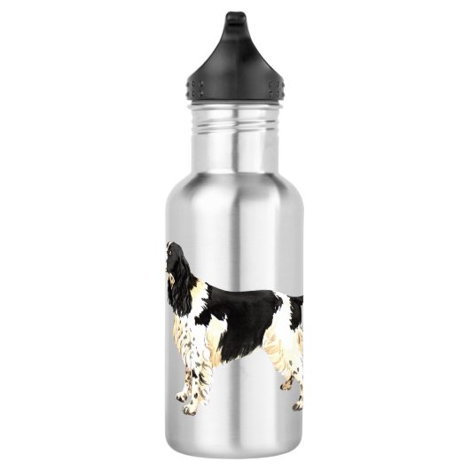 Ich Liebe mein Englisch Springer Spaniel Edelstahlflasche (Rechts)