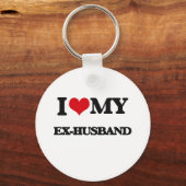 Ich Liebe mein Ex-Ehemann Schlüsselanhänger (Vorderseite)