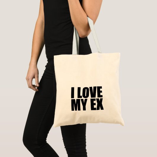 Ich Liebe mein Ex Tragetasche (Vorderseite (Produkt))