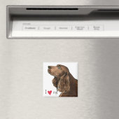 Ich Liebe mein Feldspanisch Magnet (In Situ (Geschirrspüler))