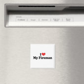 Ich Liebe mein Feuermann Magnet (In Situ (Geschirrspüler))
