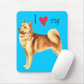 Ich Liebe mein Finnisch Spitz Mousepad (Mit Mouse)