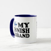 Ich Liebe mein finnisches Ehemann Tasse (Vorderseite Links)