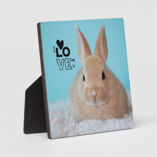 Ich Liebe mein FOTO-Geschenk für Besitzer von Haus Fotoplatte