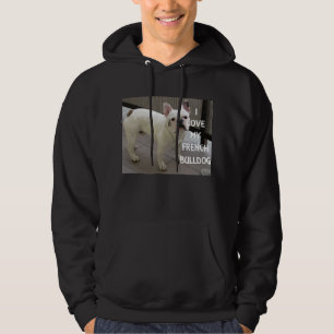 Ich Liebe mein Französischer Bulldog Hoodie