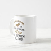 Ich Liebe mein Französischer Bulldog Kaffeetasse (Vorderseite Links)