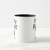 Ich Liebe mein Freret Tasse (Zentrum)