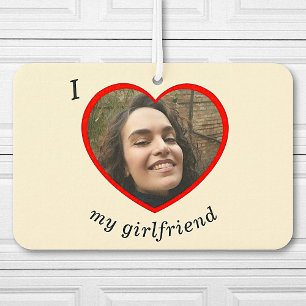 Ich Liebe Mein Freund Boyfriend Custom Foto Car Autolufterfrischer