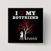 Ich Liebe mein Freund Button (Vorderseite)