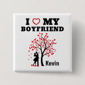 Ich Liebe mein Freund Button (Vorderseite)