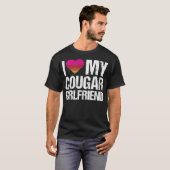 Ich Liebe mein Freund Cougar Girlfriend I heart My T-Shirt (Vorne ganz)