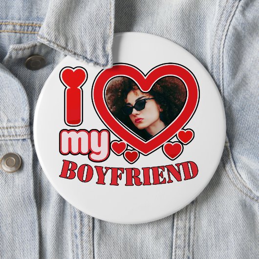 Ich Liebe mein Freund Custom Button (Beispiel)