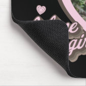 Ich Liebe Mein Freund Custom Foto Mousepad (Ecke)