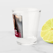 Ich Liebe Mein Freund Custom Foto Schnapsglas (Rechts)