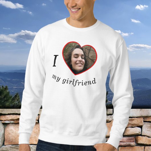 Ich Liebe Mein Freund Freund Freund, benutzerdefin Sweatshirt