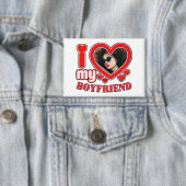 Ich Liebe mein Freund Funny Trendy Geschenk Button (Insitu)