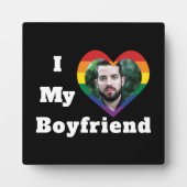 Ich Liebe Mein Freund Gay Pride LGBTQ Benutzerdefi Fotoplatte (Vorderseite)
