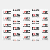 Ich Liebe mein Freund Geschenkpapier Set (Vorderseite 3)