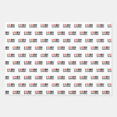 Ich Liebe mein Freund Geschenkpapier Set (Vorderseite)