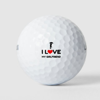 ICH LIEBE MEIN FREUND GOLFBALL