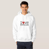 Ich Liebe mein Freund Hoodie (Vorne ganz)