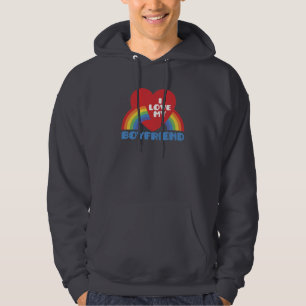 Ich Liebe mein Freund Hoodie