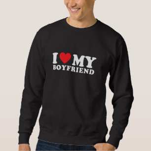 Ich Liebe, mein Freund, ich höre meinen Freund Bf Sweatshirt