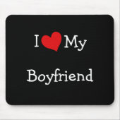 Ich Liebe mein Freund Mousepad (Vorne)
