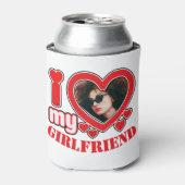 Ich Liebe Mein Freund Personalisiert Foto Text Dosenkühler (Kanne Vorderseite)