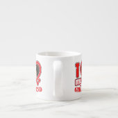 Ich Liebe Mein Freund Personalisiert Foto Text Espressotasse (Rückseite)