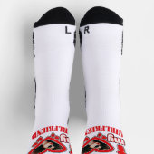 Ich Liebe Mein Freund Personalisiert Foto Text Socken (Oben)