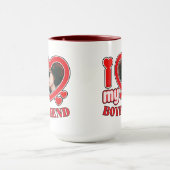 Ich Liebe Mein Freund Personalisiert Tasse (Zentrum)