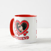 Ich Liebe Mein Freund Personalisiert Tasse (Vorderseite Links)