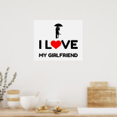 ICH LIEBE MEIN FREUND POSTER (Küche)