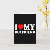 Ich Liebe mein Freund Spaß Valentine Red Heart Lie Karte (Gelbe Blume)