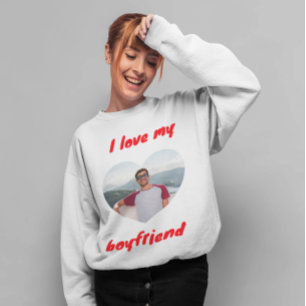 Ich Liebe mein Freund Sweatshirt