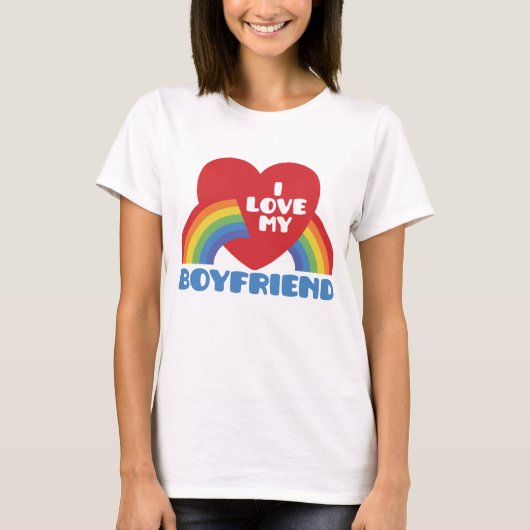 Ich Liebe mein Freund T-Shirt (Vorderseite)