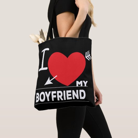 Ich Liebe mein Freund Tasche (Von Nahem)