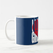 Ich Liebe mein Freundin Herz Kaffeetasse (Links)